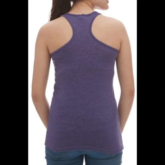 Ladie's Racerback Blend Tank Top - Picture 2 of 5